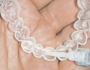 Tooth whitening trays
